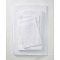 Wholesale Twin Size White Cotton Jersey Knitted Sheet Set